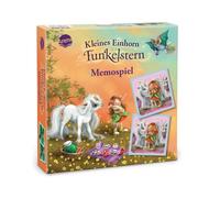 Petite Licorne Étoile Scintillante Jeu de mémos : Le Jeu Classique pour Petits et Grands, pour 2 à 8 Joueurs, à partir de 4 Ans
