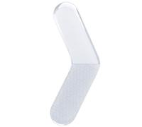 Petite lime de pédicure en verre avec poignée antidérapante pour enlever les callosités permanentes pour tous les types de peau Design facile à enlever