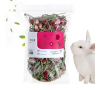 Petite litière - Florial Flower Animal Cate pour le contrôle des odeurs, habitats naturels, doux et confortable avec un spray décoratif, décoration d'animaux de compagnie pour hamsters, cobayes, cage
