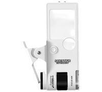 Petite loupe - Microscope portable portable pour | Agrandisseur éclairé 10x-80x | Microscope de poche pour de 6 ans et plus | Parfait pour les expériences scientifiques