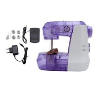 Petite machine à coudre électrique portable de table, mini outil de couture automatique pour la maison, l'école, les voyages, les débutants, matériel en plastique et en métal, 1