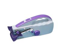 Petite machine à coudre électrique portable pour des réparations rapides - Facile à transporter - Plan fin - Régulation double rythme - Vitesse modifiable - Petite machine à coudre