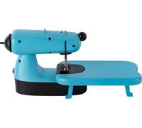 Petite machine à coudre multifonctionnelle 2 modes (bleu) pour débutants