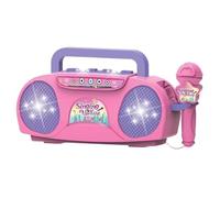 Petite Machine à karaoké, Machine à karaoké pour,Machine à Chanter pour avec Haut-Parleur | Machine de pour et Adultes, Accessoires d'instruments pour, Effet d'éclairage pour fête familiale