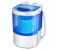 Petite machine à laver, Laveuse portative compacte à double cuve, mini-machine à laver à chargement par le haut, tuyau d'arrivée d'eau for laveuse/essoreuse,pour appartements, dortoirs, camping