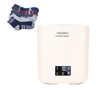 Petite machine à laver, mini machine à laver 7 L avec essoreuse, petite machine à laver portable, chaussettes, sous-vêtements pour dortoir, appartement familial, camping-car (EU-Stecker)