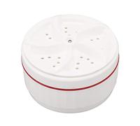 Petite Machine à Laver, Nettoyage Avant et Arrière 27 W 50 Secondes, Laveuse à Turbine Ultrasonique Haute efficacité pour les Voyages à Domicile