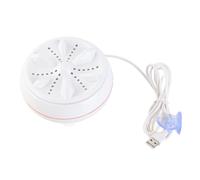 Petite Machine à laver Portable, nettoyage avant et arrière en 50 secondes, Turbine ultrasonique, mise hors tension, 27W, capacité de 6kg/13,2 lb