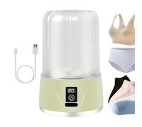 Petite machine à laver - Rondelle de vêtements de voyage compacte avec modes réglables, à linge pour vêtements pour bébé, sous-vêtements et chaussettes | Machine à laver du camping léger pour un