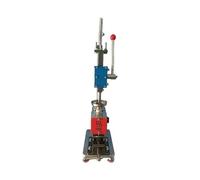 Petite machine de moulage par injection verticale manuelle de bureau - Machine de moulage plastique efficace for l'épreuve en laboratoire 2024(With Clamps)