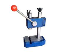 Petite Machine de presse manuelle, 220v J03-0.2A/0.3A, poinçon de bureau, presse à tirer, machine d'estampage manuelle(J03-0.2A Elevated)
