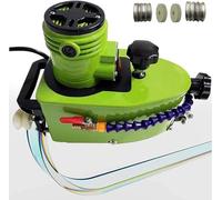Petite machine électrique de bordure en verre 8000r/min portable droite ronde biseautée meuleuse polonaise pour plexiglas, acrylique, marbre, céramique - Vert