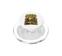 Petite Machine Pas Petit Boulot Conducteur Mini Pelle PopSockets PopGrip pour MagSafe