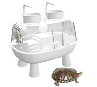 Petite maison Basking alimentée par USB pour tortues et reptiles - Pour geckos, léopard, Paguri, intérieur et extérieur, maison, salon, bureau, balcon