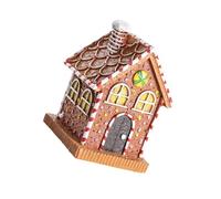 Petite maison créative en pain d'épice de Noël pour décoration de la maison