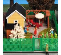 Petite maison de jardin avec accessoires-HO-1/87-KIBRI 38659
