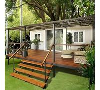 Petite maison de luxe préfabriquée à vendre, portable, extensible, pliable, modulaire avec 2-3 chambres et 1 salle de bain et cuisine entièrement équipées, convient pour la famille, le jardin, la