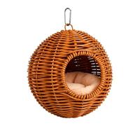 Petite Maison de perruche - Agapornis Lit de couchage - Agapornies Dormir Cabane pour dormir,pour les parents d'animaux Amoureux des animaux Formateurs Conures Asiles Zoo Volières pour oiseaux