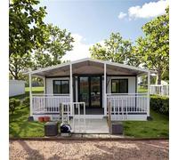 Petite maison mobile de luxe - Villa préfabriquée extensible de 6 m avec 2/3/4 chambres, maison modulaire portable pour la vie familiale, le camping, les vacances ou l'utilisation d'un site éloigné