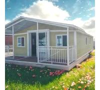 Petite maison préfabriquée à vendre avec cuisine et salle de bain complète de 2 à 3 chambres - Conteneur modulaire pliable extensible pour adultes, vie mobile ou location