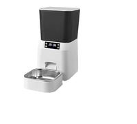 Petite mangeoire Domestique adaptée Aussi Bien aux Chats qu'aux Chiens, d'une capacité de 4L. Il est Pratique for Un Usage et hygiénique. Deux Options sont Disponibles : Le modèle Bouton WiFi