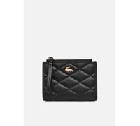 Petite Maroquinerie Lacoste Crocodelle Zipped Billfold pour T.U Noir