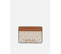 Petite Maroquinerie Michael Michael Kors JET SET CARD HOLDER pour T.U Blanc