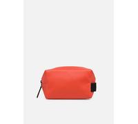 Petite Maroquinerie Rains Wash Bag Small W3 pour T.U Rouge
