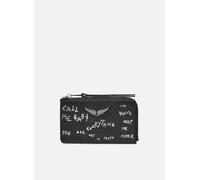 Petite Maroquinerie Zadig & Voltaire ZV CARD GRAINED GRAFFITI pour Sacs T.U Noir
