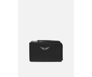 Petite Maroquinerie Zadig & Voltaire Zv Card Grained Leather pour Sacs T.U Noir