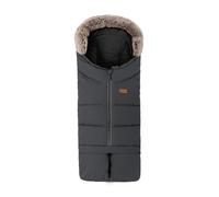 Petite&Mars Chancelière Universelle Arctic - Poussette Landau Siège Auto Lits Bébé - Noir - Imperméable - Chaud - Coupe-Vent
