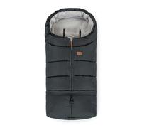 Petite&Mars Chancelière Universelle JIBOT - Poussette Landau Siège Auto Lits Bébé - Imperméable - Chaud - Coupe-Vent (Gris)