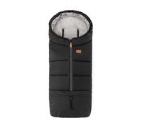 Petite&Mars Chancelière Universelle JIBOT - Poussette Landau Siège Auto Lits Bébé - Noir - Imperméable - Chaud - Coupe-Vent