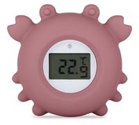 Petite&Mars Digital Silicone Water Thermometer 0m+ thermomètre digital conçu pour les baignoires Crab Caleb 1 pcs