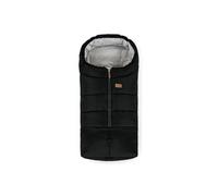 Petite&Mars Chancelière Universelle JIBOT - Poussette Landau Siège Auto Lits Bébé - Noir - Imperméable - Chaud - Coupe-Vent