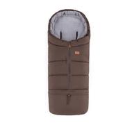 Petite&Mars Jibot Chancelière d'hiver pour poussette, buggy et siège auto - Chaude - Imperméable - Coupe-vent - Noyer foncé