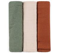 Petite&Mars Moussy couches en tissu Earth Tones 68 x 68 cm 3 pcs