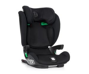 Petite&Mars Siège Auto Elite Fix Pro I-size, 100-150 cm, ISOFIX, 4 Positions d'Inclinaison, Appui-tête Réglable (Black Air)