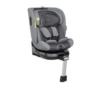 Petite&Mars Siège auto Twistguard 360°, 40-150 cm, ISOFIX, 0-12 Ans, Harnais 5 Points, Dossier 9 Positions, Inclinable 5 Positions (Grey)