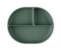 Petite&Mars Take&Match 6m+ assiette à compartiments avec ventouse Misty Green 1 pcs