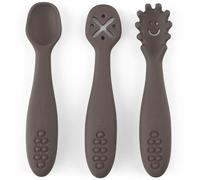 Petite&Mars Take&Match 6m+ petite cuillère pour enfant Bitter Cocoa 3 pcs