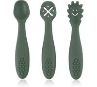 Petite&Mars Take&Match 6m+ petite cuillère pour enfant Misty Green 3 pcs