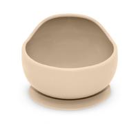 Petite&Mars Take&Match Silicone Bowl bol avec ventouse Desert Sand 6 m+ 360 ml