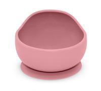Petite&Mars Take&Match Silicone Bowl bol avec ventouse Dusty Rose 6 m+ 360 ml