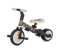 PETITE&MARS Tricycle turbo multifonction 5 en 1 * vélo * tricycle * draisienne * voiture à pousser * trotteur Édition limitée (City Sound)