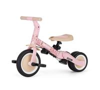 Petite&Mars Turbo 5-en-1 Tricycle Évolutif - Vélo Bébé Multifonction Réglable, 1,5 à 5 Ans (Rose Forêt)