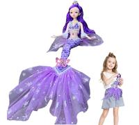 Petite Mermaid - Fashion Vinyl Doll Princess Classic Film Inspirée | Petite mobile douce et exquise, Noël, cadeau d'anniversaire pour la fête des