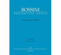 Rossini – Petite messe solennelle – Partition (chant SATB, piano) – Bärenreiter-Verlag