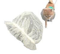 Petite Muselière pour Petits Chiens Couvre-tête En Respirante | Muselière souple avec sangle réglable pour Camping Randonnée Vacances Parc Entraînement Extérieur