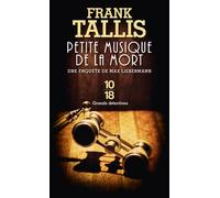 Petite musique de la mort - Frank Tallis - 10/18 - Poche - Roman